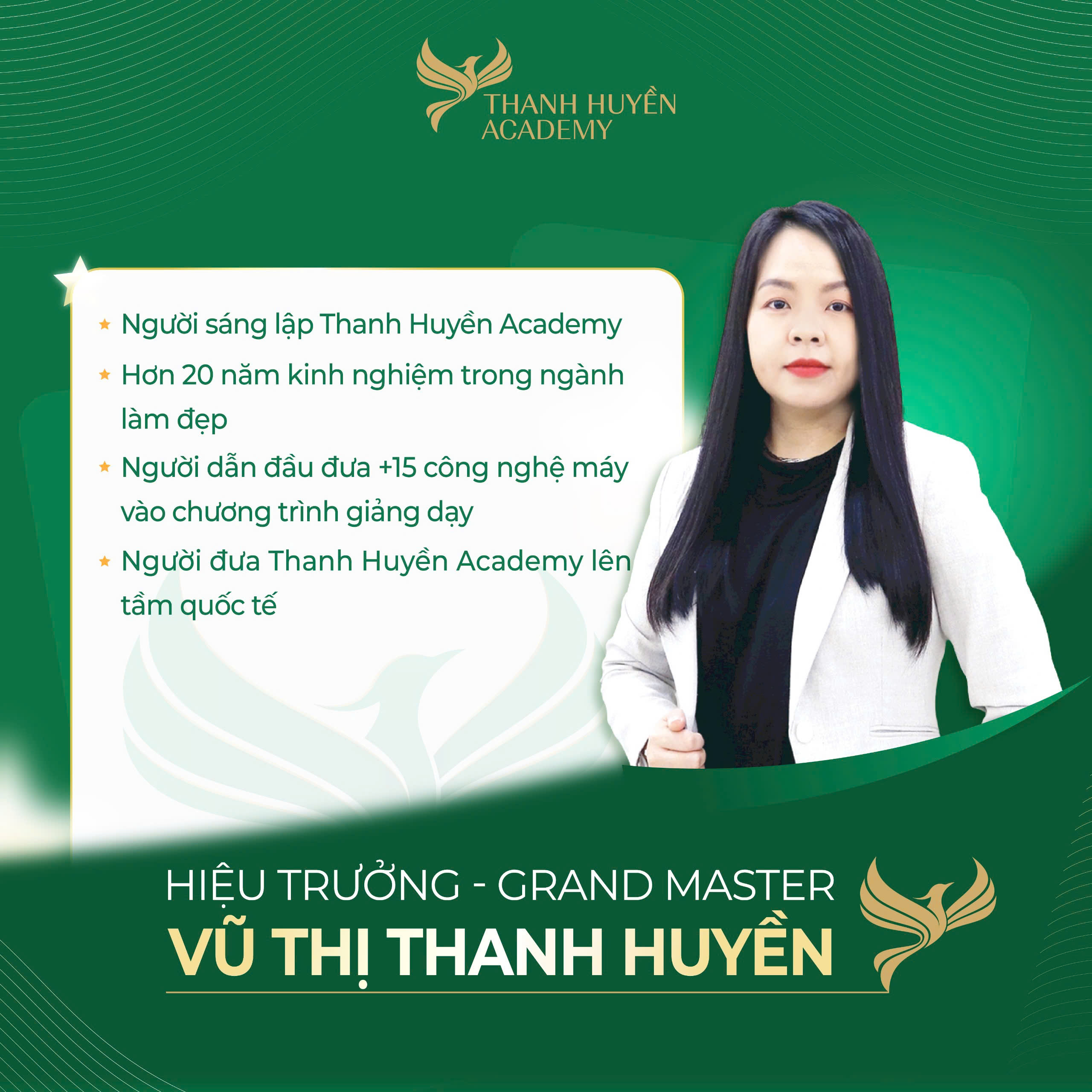 Hiệu Trưởng Thanh Huyền Academy